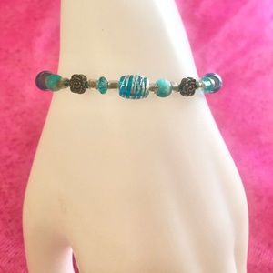 🆕 Handcrafted 🆕 Teal Bracelet